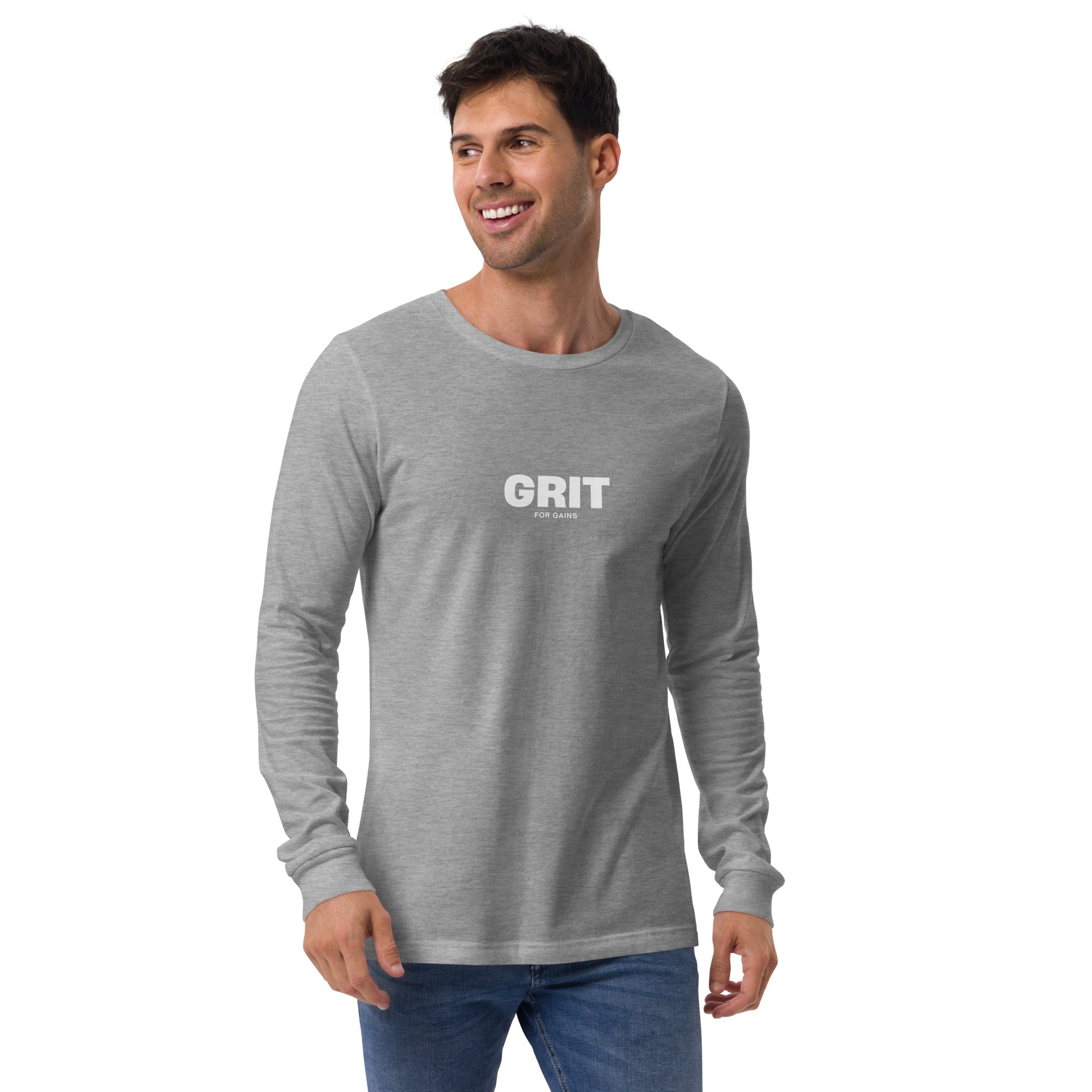 Grit For Gains Long Sleeve Tee – Grit for Gains